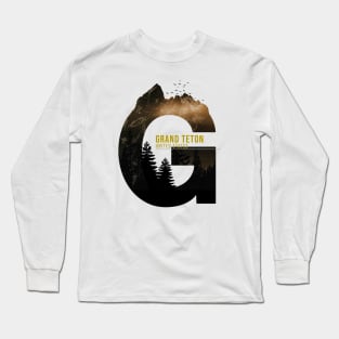 GRAND TETON Long Sleeve T-Shirt